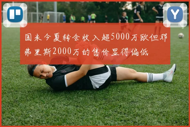 国米今夏转会收入超5000万欧但邓弗里斯2000万的售价显得偏低